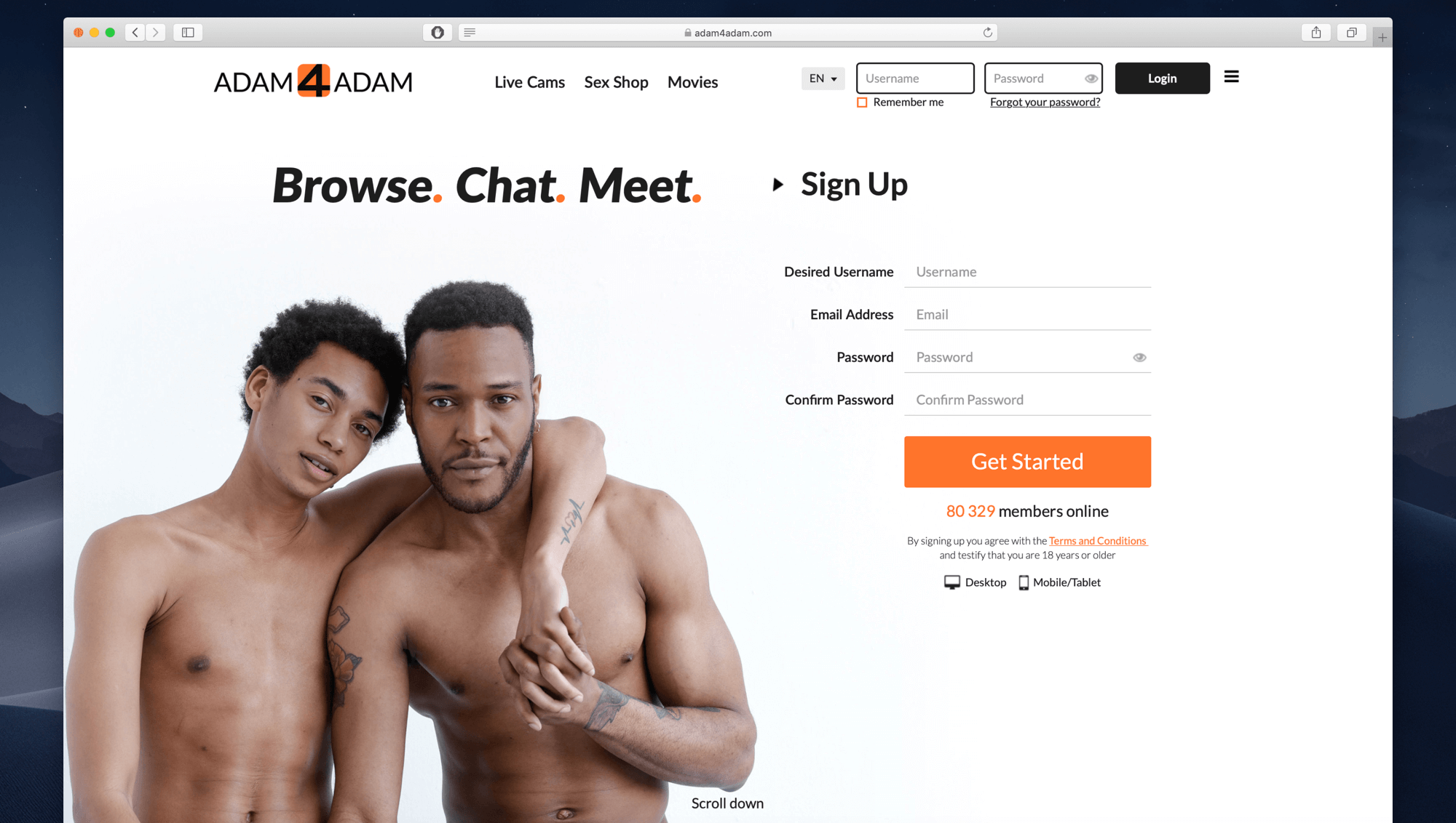 Adam4adam Dating Website